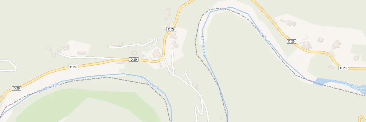 Plan du 5231 Les Bernadelles à Chambon