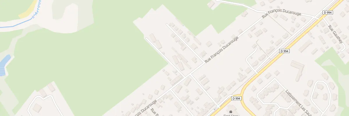 Plan du 127 Rue François Ducarouge à Digoin