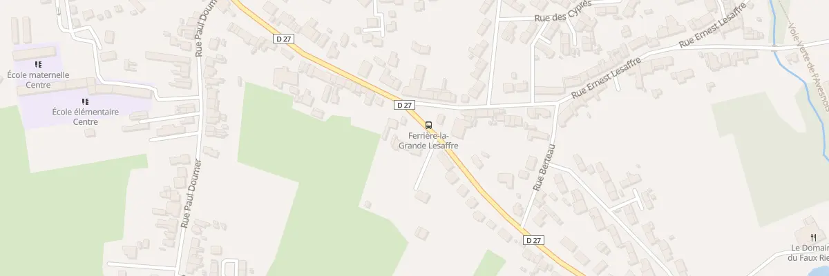 Plan du 32 Rue Guynemer à Ferrière-la-Grande