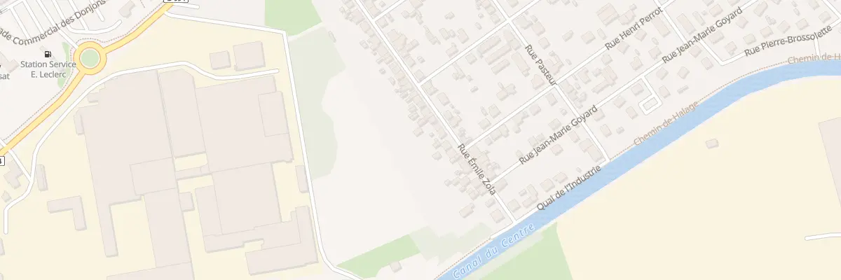 Plan du 42 Rue Emile Zola à Digoin