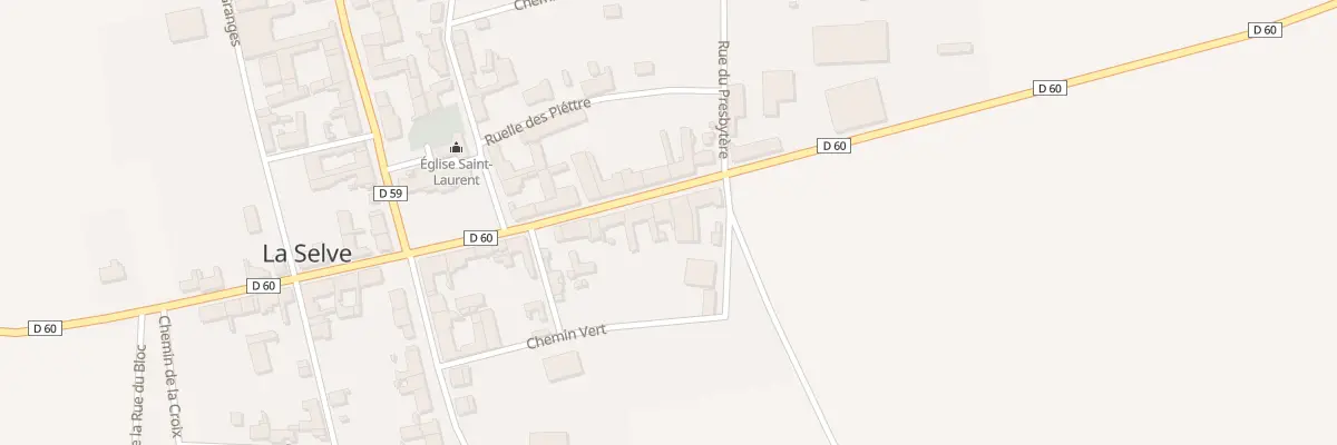 Plan du 20 Rue de Nizy le Comte à La Selve