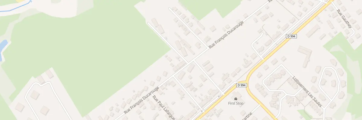 Plan du 125 Rue François Ducarouge à Digoin