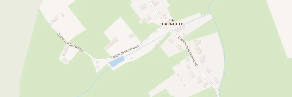 Plan du 2 Che de Semousies à Beugnies