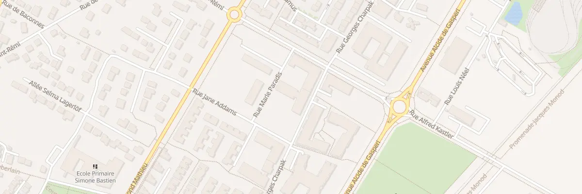 Plan du 16 Rue Marie Paradis à Bezannes