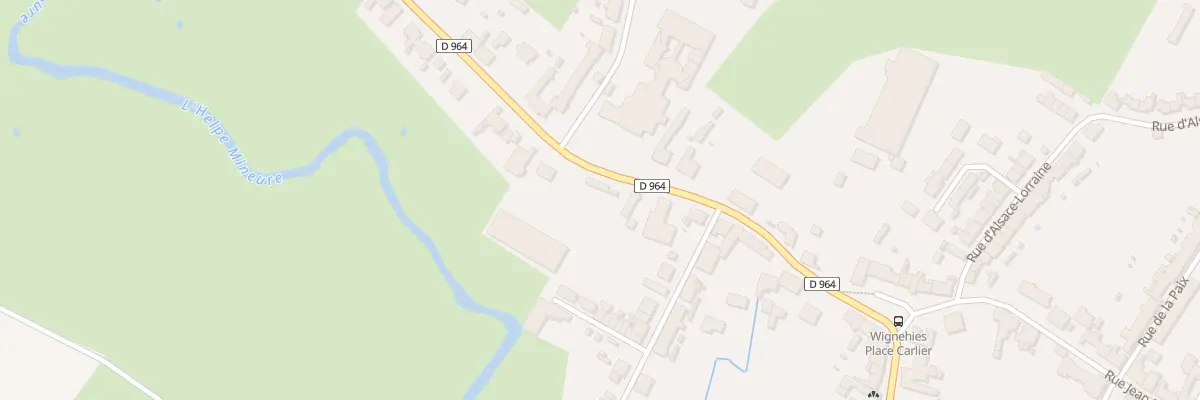 Plan du 28 Rue du Général Leclerc à Wignehies