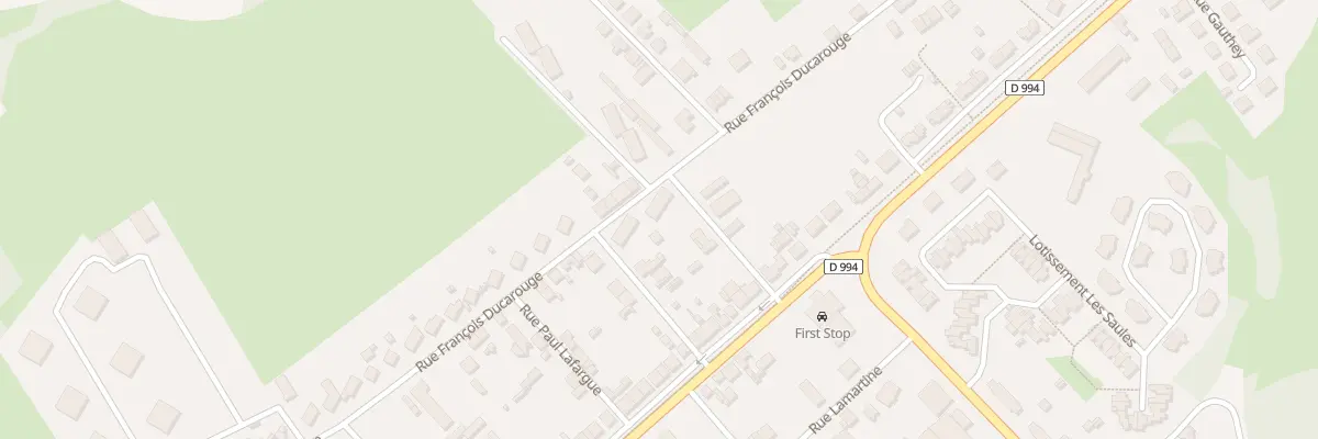 Plan du 22 Rue François Ducarouge à Digoin