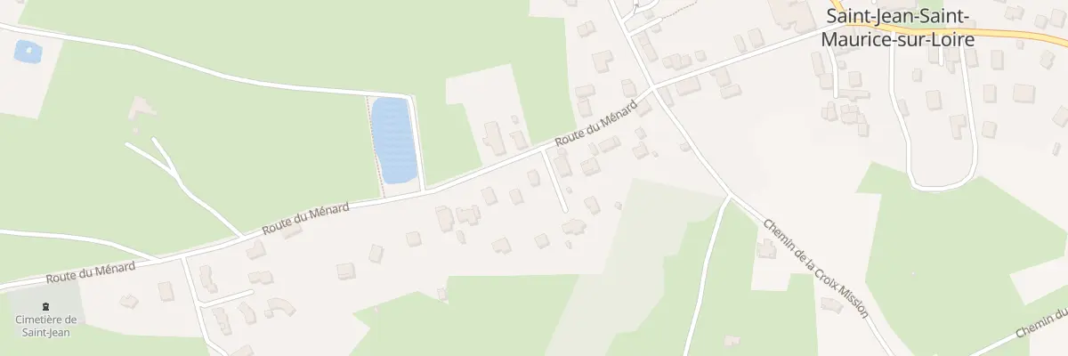Plan du 289 Rte du Ménard à Saint-Jean-Saint-Maurice-sur-Loire