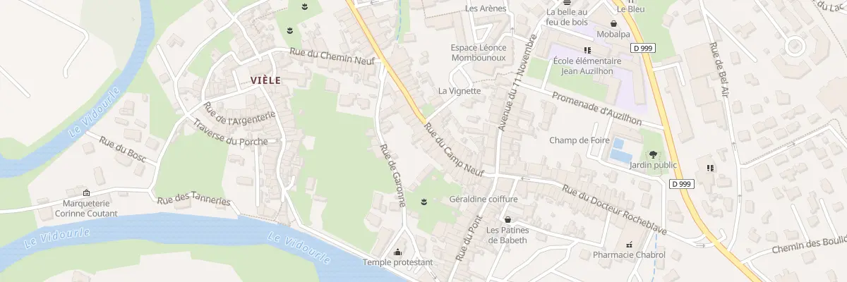 Plan du 25 Rue du Camp Neuf à Quissac