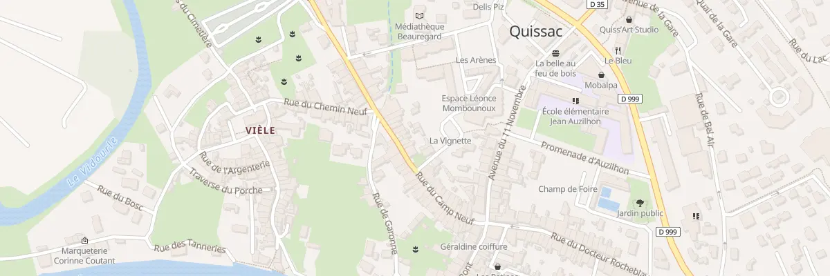 Plan du 34 Rue du Camp Neuf à Quissac