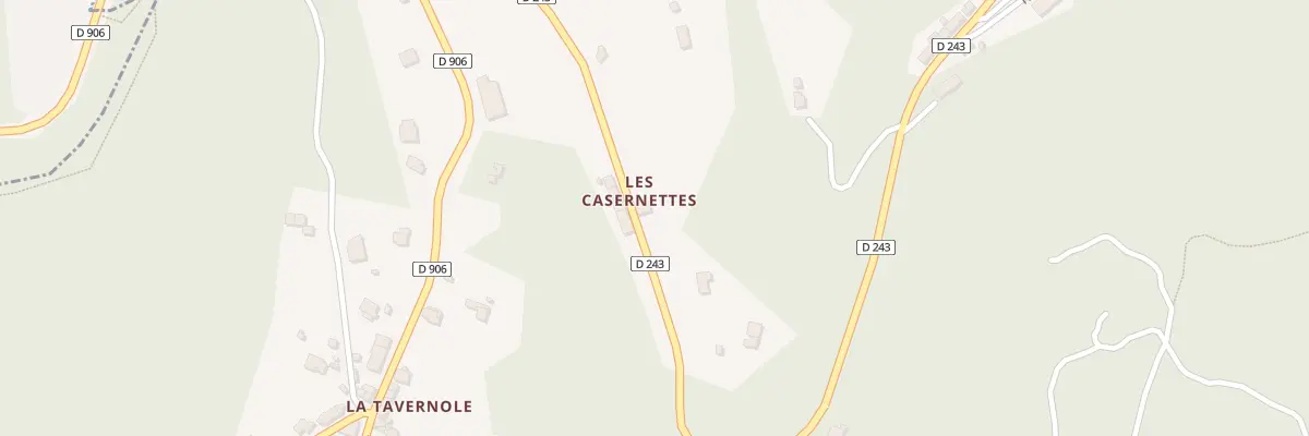 Plan du 560 Rte des Crêtes la Tavernole à La Vernarède