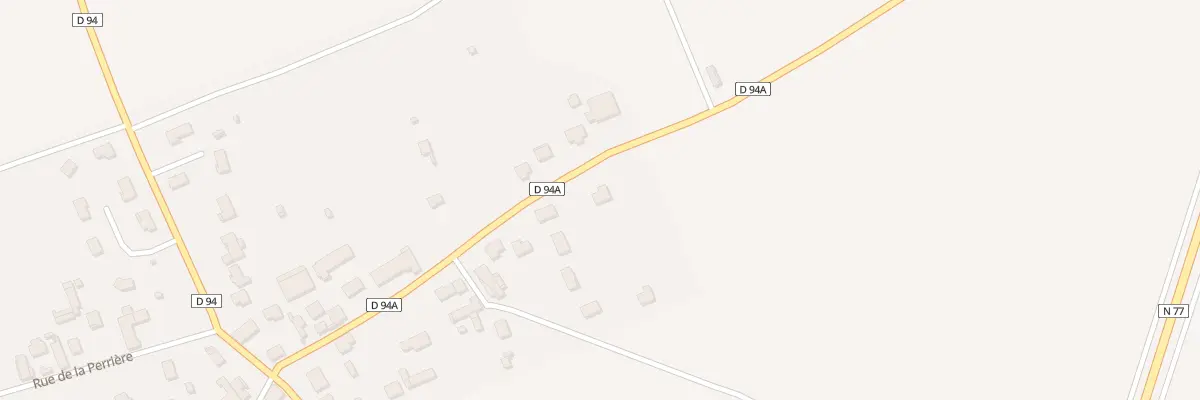 Plan du 286 Rue des Hainelles à Souligny