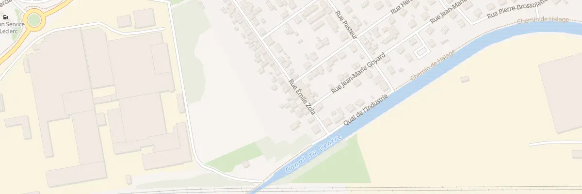 Plan du 48B Rue Emile Zola à Digoin
