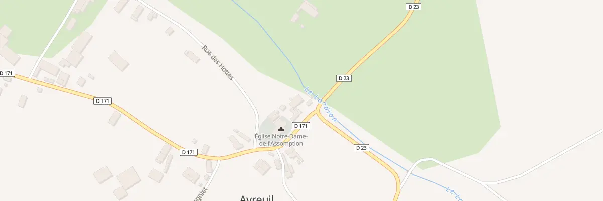 Plan du 2 Ple de l’Eglise à Avreuil