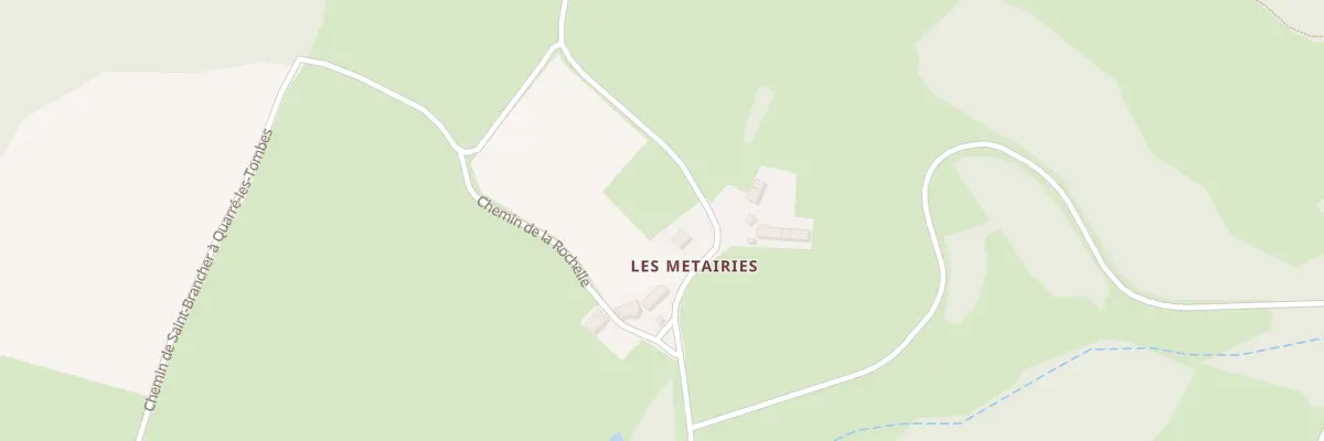 Plan du 174 Le Colombier à Saint-Brancher
