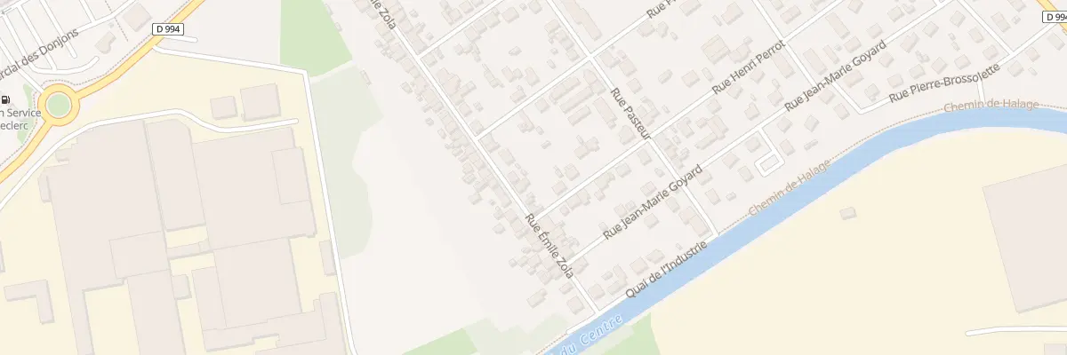 Plan du 37 Rue Emile Zola à Digoin