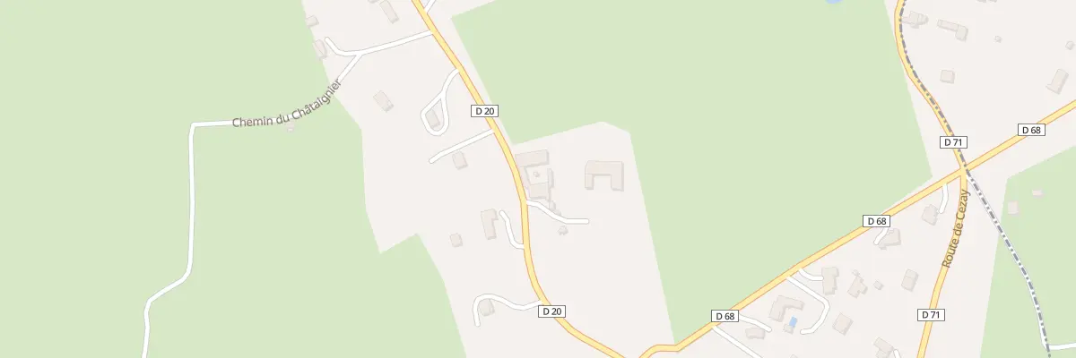 Plan du 1709 Rte de Boën à Saint-Sixte