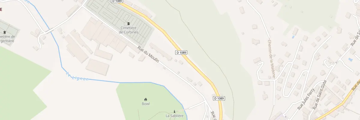 Plan du 8 Rue du Moulin à Boën-sur-Lignon