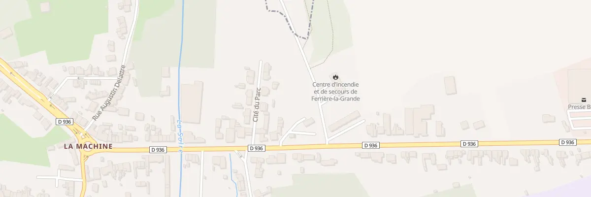Plan du 355 Av Clemenceau à Ferrière-la-Grande
