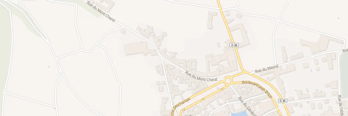 Plan du 30 Rue du Mont Chenil à Blancs-Coteaux