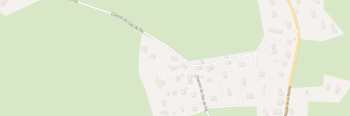 Plan du 452 Che du Gas de Pie à Ouches