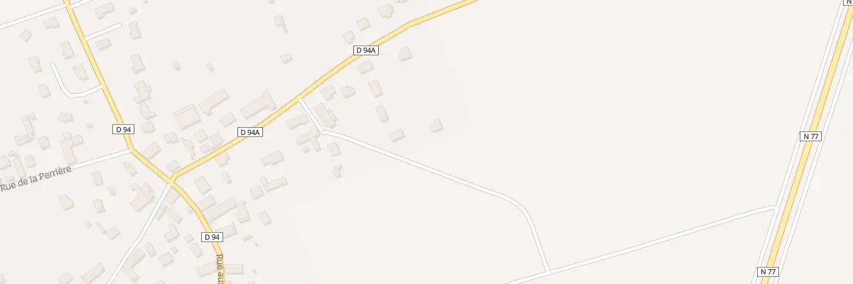 Plan du 290 Rue des Hainelles à Souligny