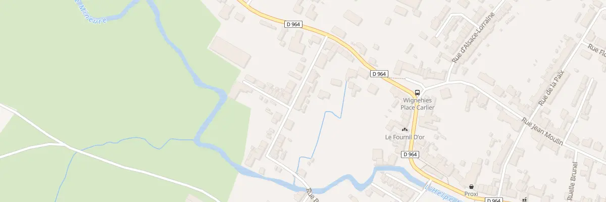 Plan du 22 Rue Beguin à Wignehies