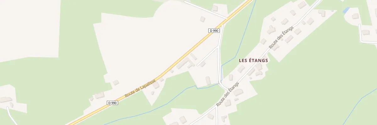 Plan du 865 Rte de Lapalisse à Chambilly