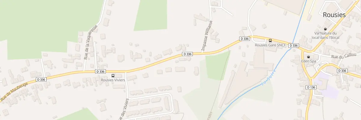 Plan du 17 Rue de Maubeuge à Rousies