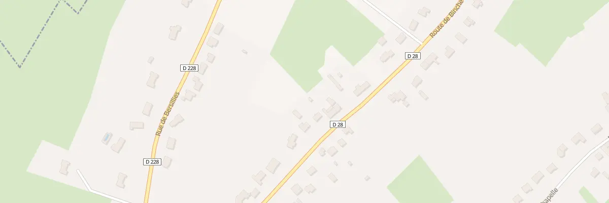 Plan du 56 Rte de Binche à Élesmes
