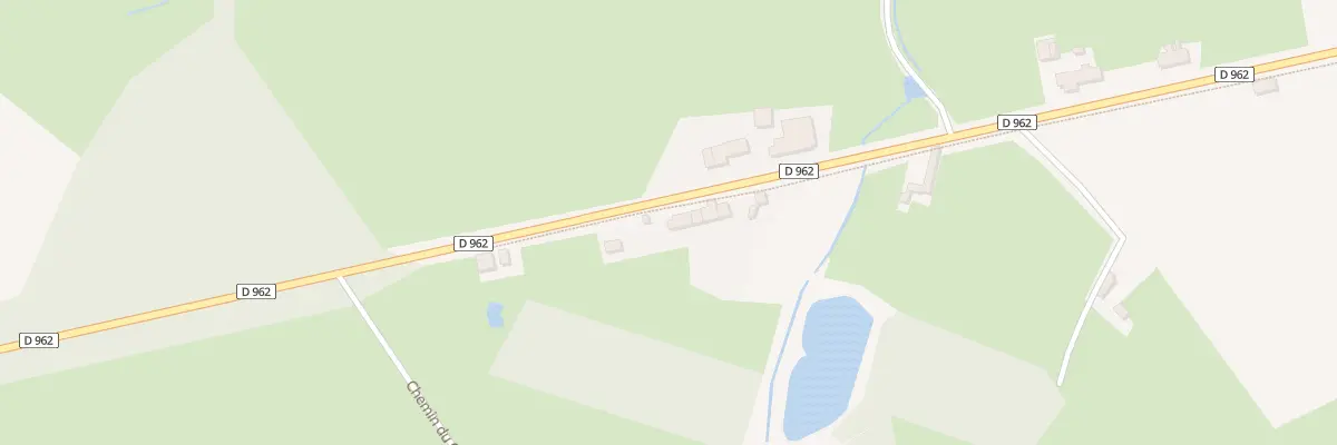 Plan du 84 N Rte Nationale à Beugnies