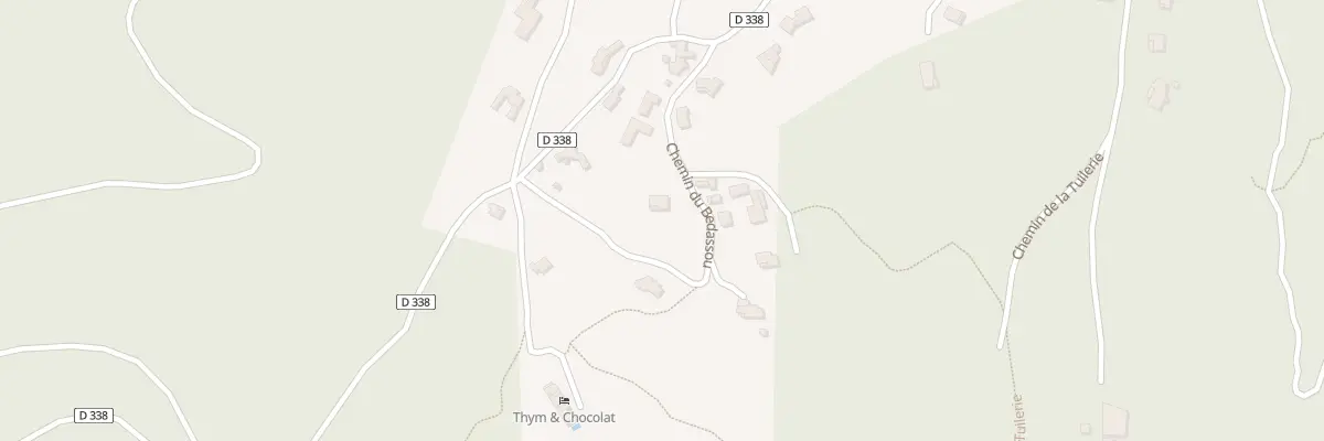 Plan du 160 Che du Bedassou à Générargues