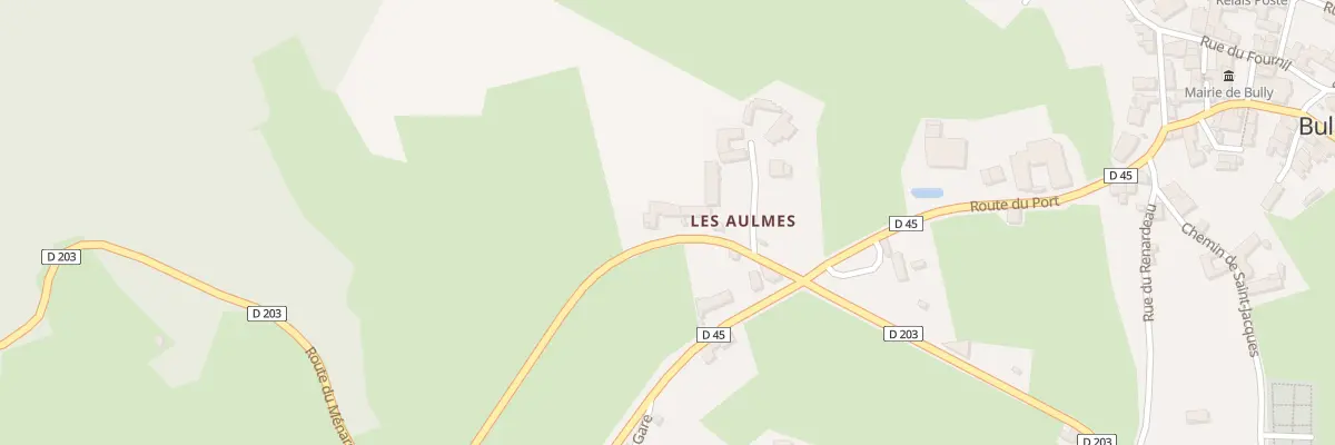 Plan du 6 Rte du Menard à Bully
