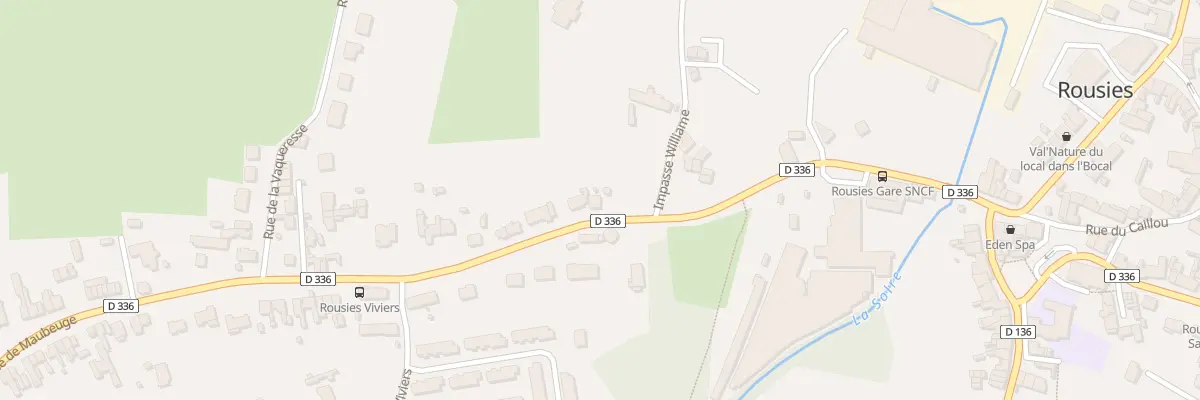 Plan du 26 Rue de Maubeuge à Rousies