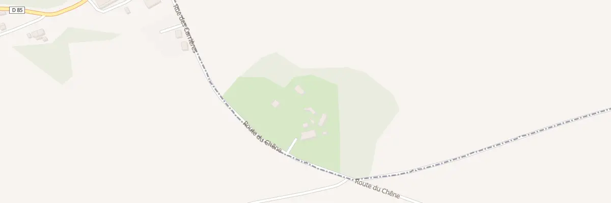 Plan du 1 Rte du Chêne à Saint-Étienne-Roilaye