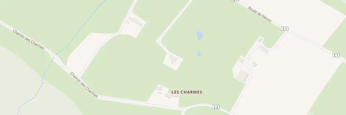 Plan du 5113 Les Charmes Ouest à Rigny-sur-Arroux