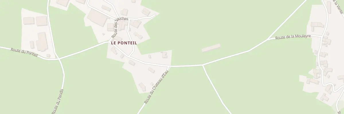 Plan du 5004 Le Ponteil à Boisset