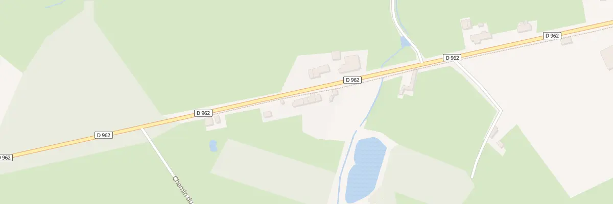 Plan du 82 N Rte Nationale à Beugnies