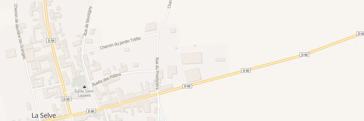 Plan du 9 Rue de Nizy le Comte à La Selve
