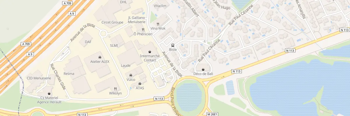 Plan du 17 Rue Pierre Rebuffy à Baillargues