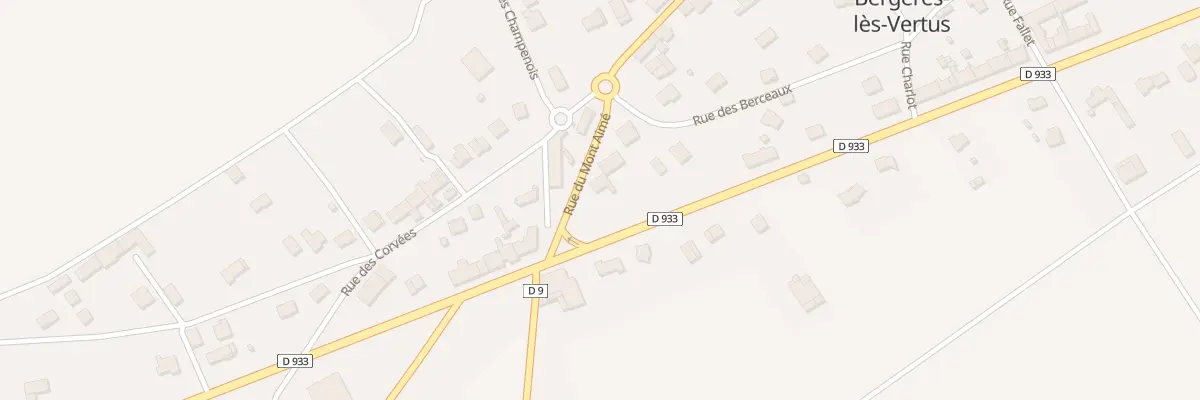 Plan du 36 Rue du Mont Aime à Bergères-lès-Vertus