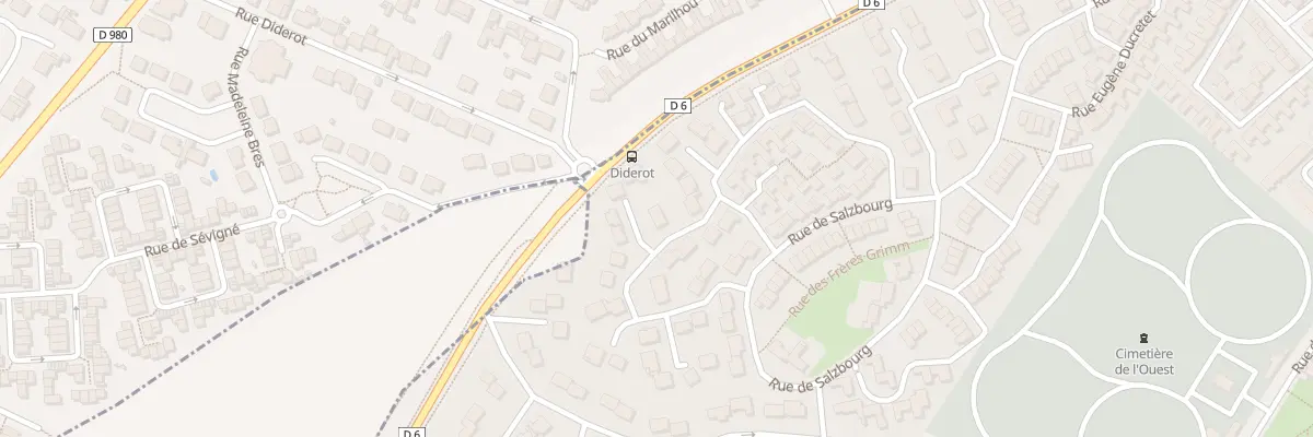 Plan du 36 Rue Lt Colonel Beaulieu à Reims