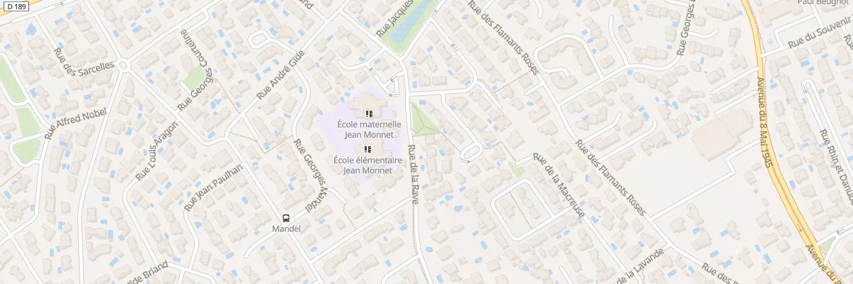 Plan du 508 Rue de la Rave à Mauguio