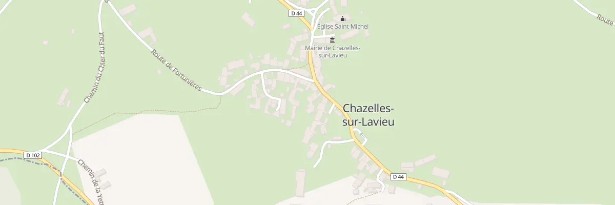 Plan du 20 Che du Fournil à Chazelles-sur-Lavieu