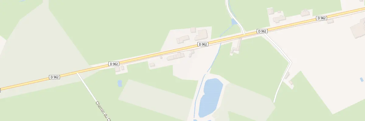 Plan du 80 N Rte Nationale à Beugnies