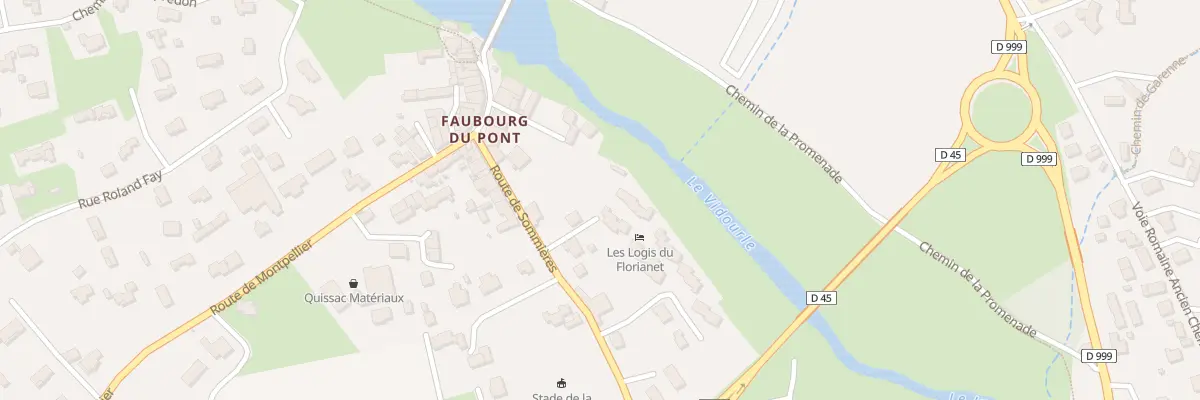 Plan du 99 Imp du Florianet à Quissac