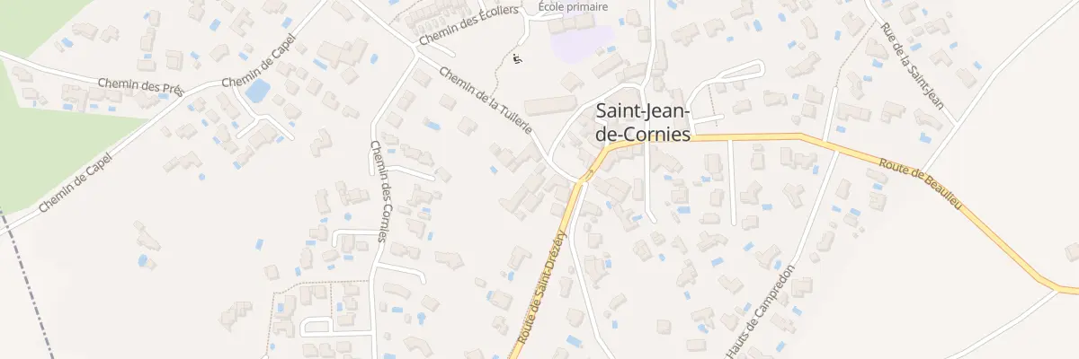 Plan du 21 Rue du Four à Pain à Saint-Jean-de-Cornies