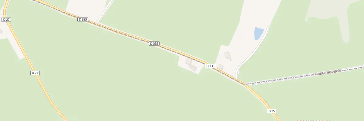 Plan du 516 Rte des Verdures à Noailly