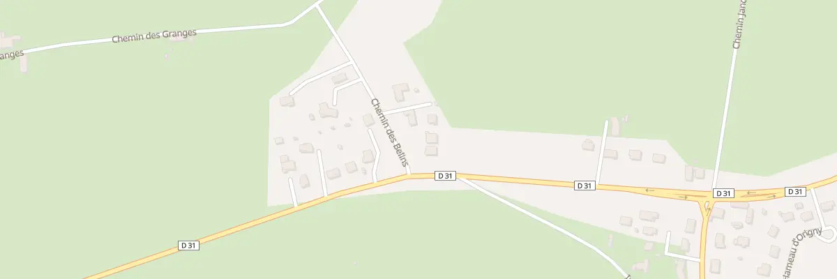 Plan du 685 Rte de Roanne à Ouches