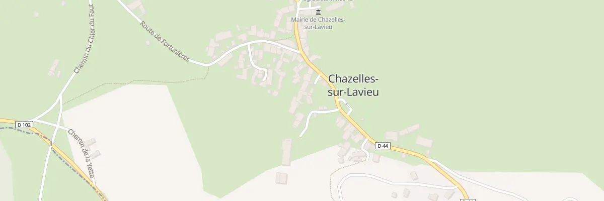Plan du 5044 Le Bourg à Chazelles-sur-Lavieu