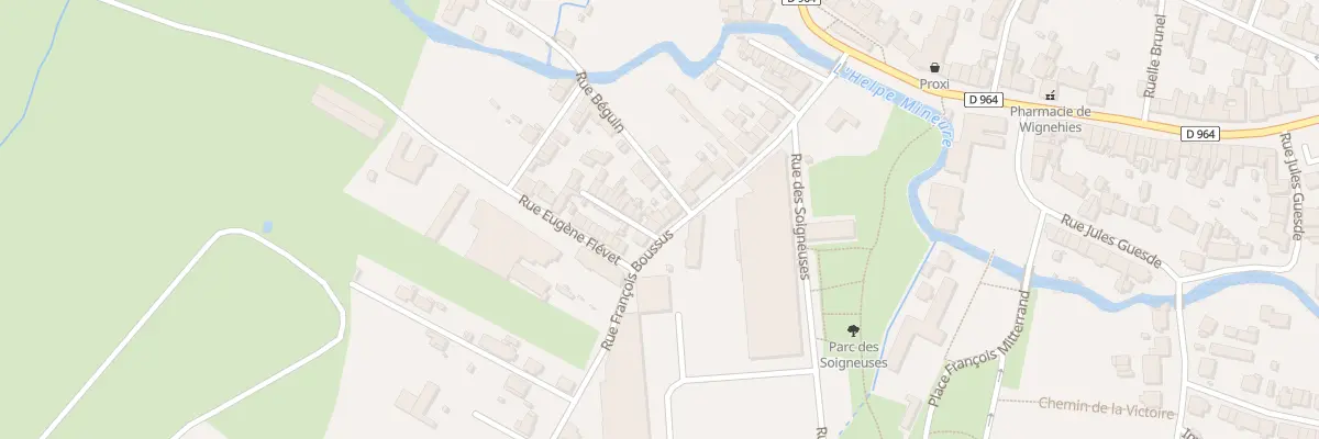 Plan du 33 Rue François Boussus à Wignehies